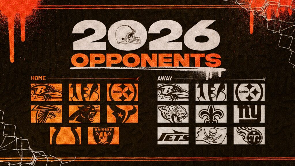 Cleveland Browns 2026 Opponents
